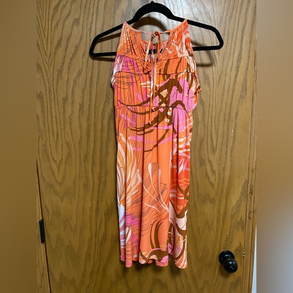 Boston Proper Women's Orange Dress - Sz 0 EUC - Picture 7 of 7